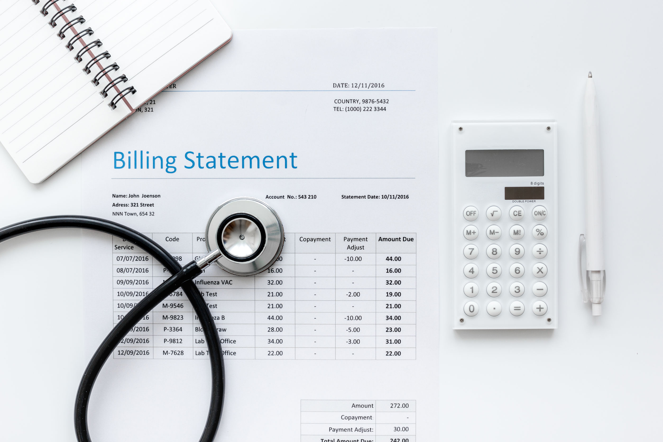 medical-insurance-billing-statement